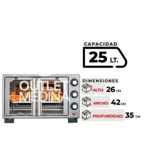 HORNO ELECTRICO CON FREIDORA DE AIRE OSTER TSSTTV25FDMAFNS