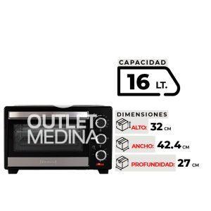 HORNO ELECTRICO THOMAS TH-16N01