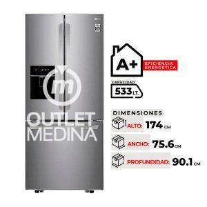 REFRIGERADOR FRENCH DOOR LG LM22SGPK 533LTS