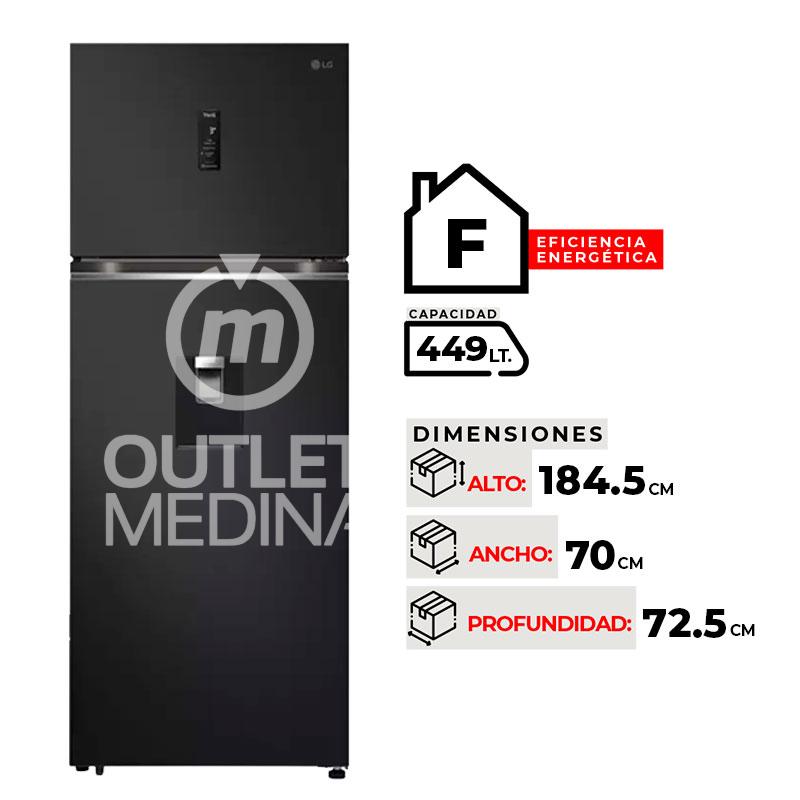 REFRIGERADOR NO FROST LG VT45APMC