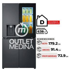 REFRIGERADOR SIDE BY SIDE LG GM92WXV
