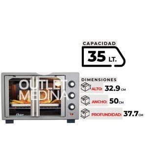 HORNO ELECTRICO CON FREIDORA DE AIRE OSTER TSSTTV35FDMAFNS