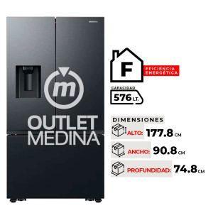 REFRIGERADOR FRENCH DOOR SAMSUNG RF27CG5410B1ZS