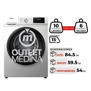 LAVADORA SECADORA HISENSE WD3Q1042BW