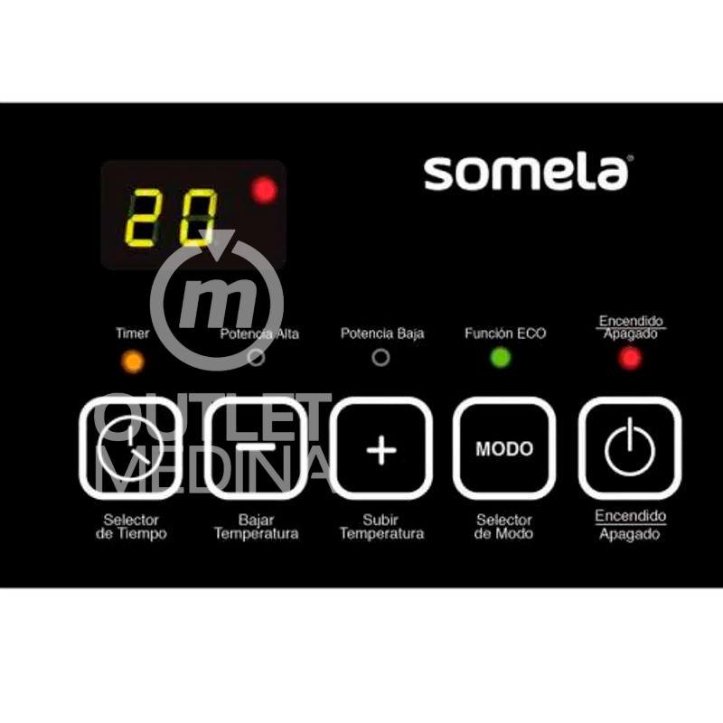 ESTUFA SOMELA PUREZZA PTC LED 6000