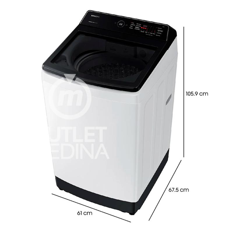 LAVADORA SAMSUNG WA13CG5441BWZS 13 Kg
