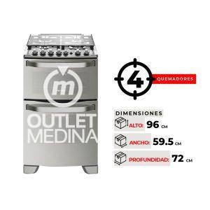 COCINA DOBLE HORNO FENSA 56DXQ