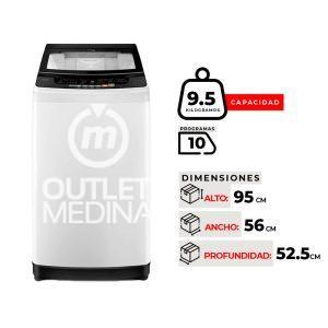 LAVADORA MADEMSA 9.5 BZG
