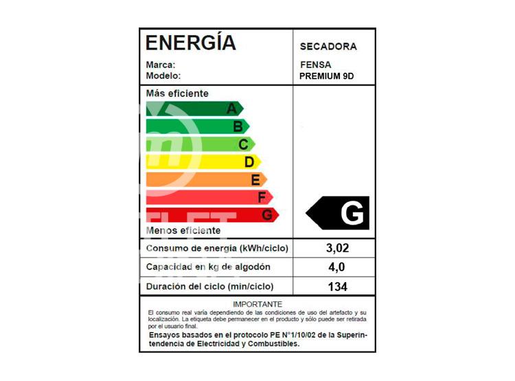 SECADORA MADEMSA PREMIUM 9D