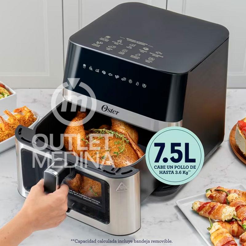 FREIDORA DE AIRE OSTER CKSTAF75WDSSDF 7.5 LITROS
