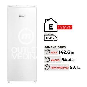 FREEZER VERTICAL FRÍO DIRECTO MFV645B BLANCO