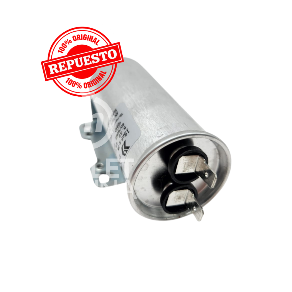 CAPACITOR 18μF LAVADORA HISENSE WT3I2123UT