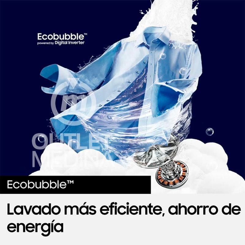LAVADORA SAMSUNG WA40F19E7CZS 19KG