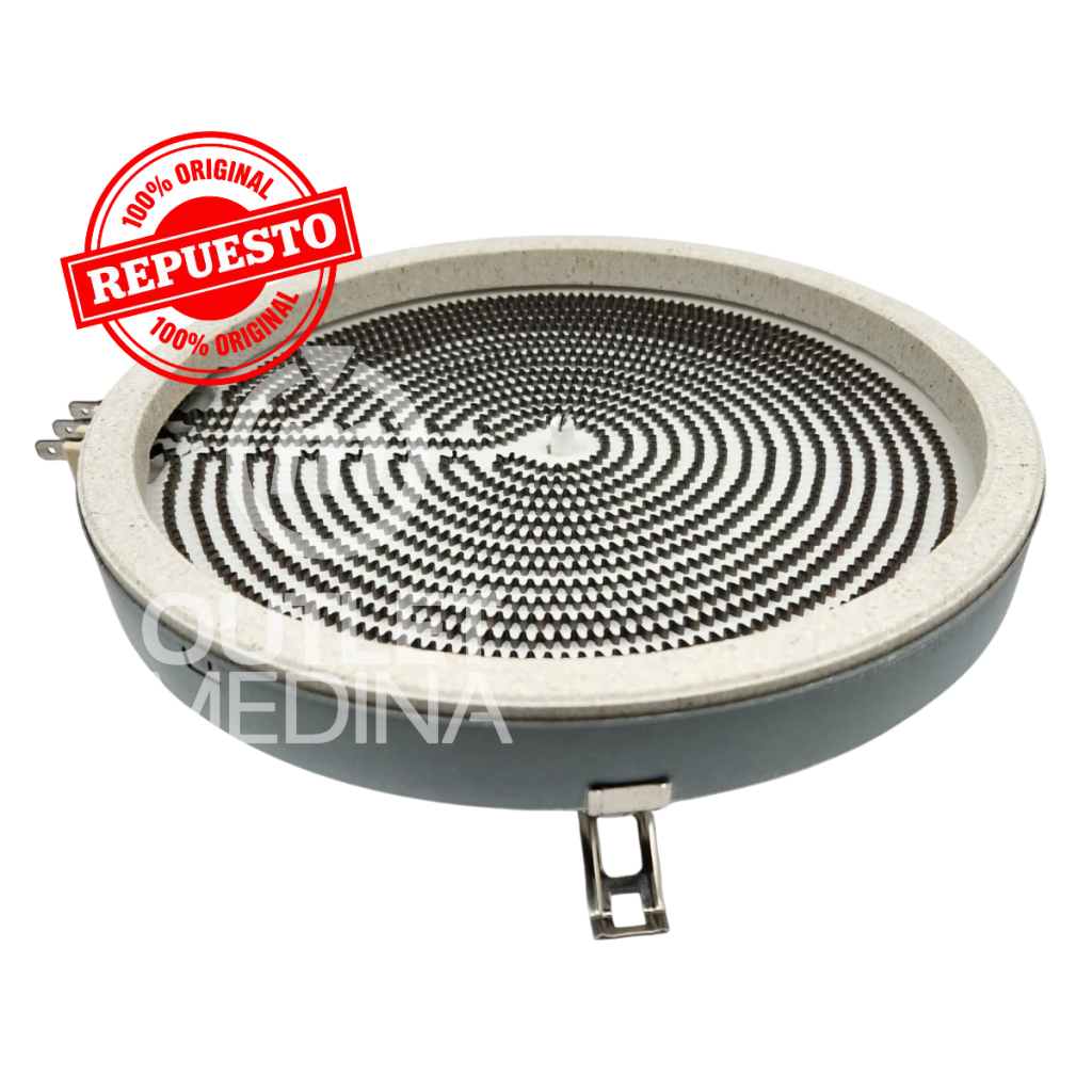 PLATO ELECTRICO 2200W ENCIMERA MADEMSA VM4TR