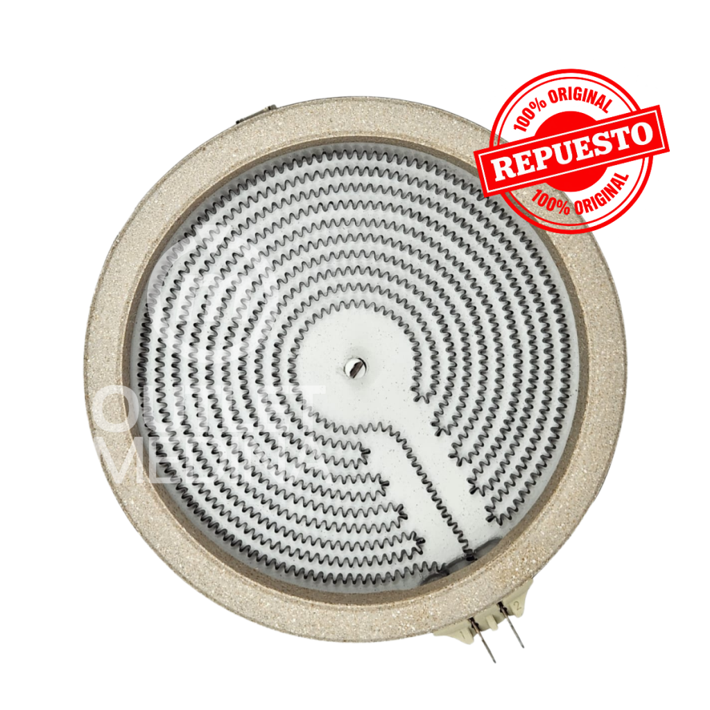 PLATO ELECTRICO 1200W ENCIMERA MADEMSA VM4TR