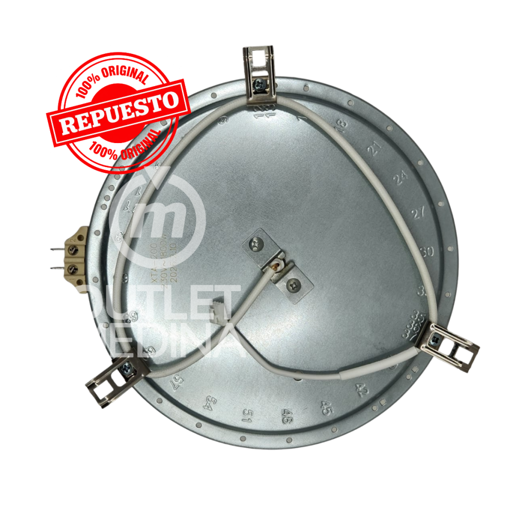 PLATO ELECTRICO 1800W ENCIMERA MADEMSA VM4TR