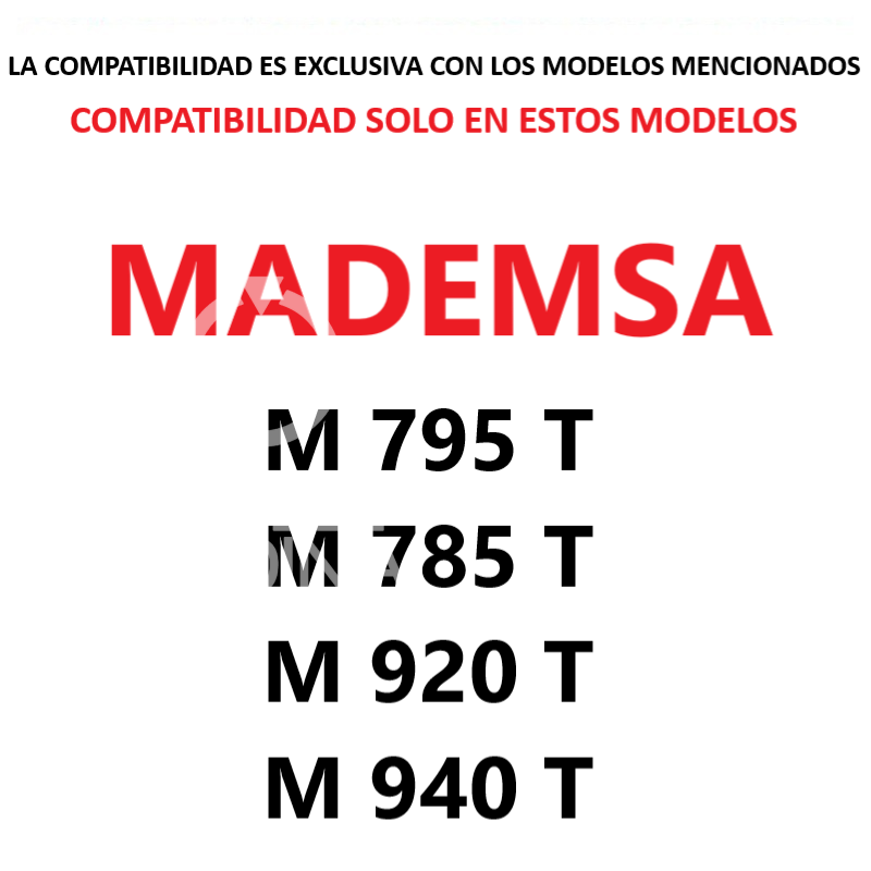 TAPILLA SEMI RAPIDA MATE COCINAS FENSA F 2808 T
